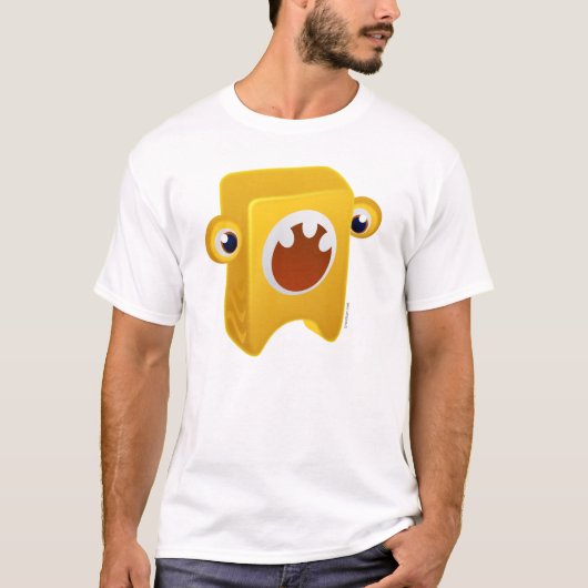 T-shirt Créatures - jaune (Devant)