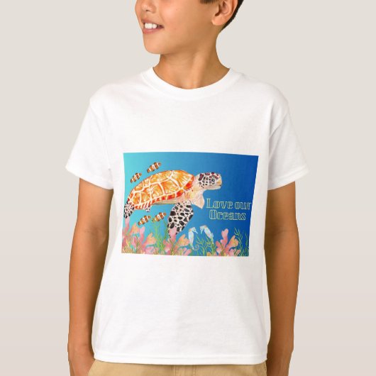 T-shirt Créatures marines (Devant)
