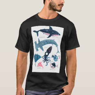 T-shirt Créatures marines