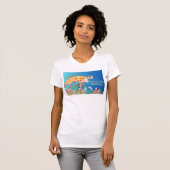 T-shirt Créatures marines (Devant entier)