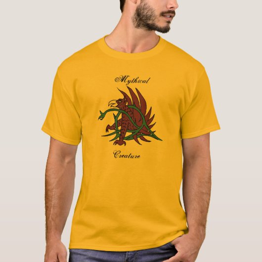 T-shirt Créatures mythiques (Devant)