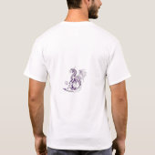 T-shirt Créatures Mythiques & Contours de Dragons (Dos)