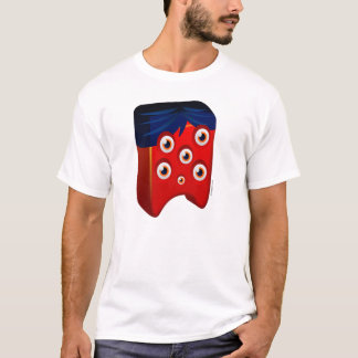 T-shirt Créatures - rouge