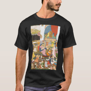 T-shirt Crèche à l'indienne