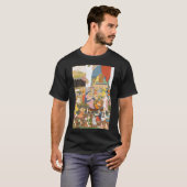 T-shirt Crèche à l'indienne (Devant entier)
