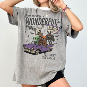 T-shirt Crédible Bigfoot Mothman Wendigo Extraterrestre Pa