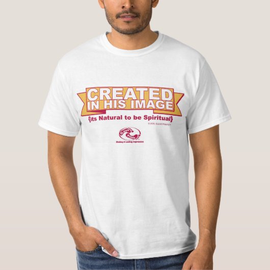 T-SHIRT CRÉÉ DANS SON IMAGE (Devant)