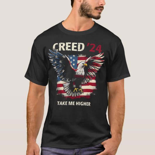 T-shirt Creed '24 Me Rendre Plus Motivationnelle Et Plus U (Devant)