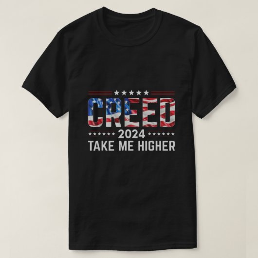T-shirt Creed Me Rendre Chemise CREED Plus Élevée (Design devant)