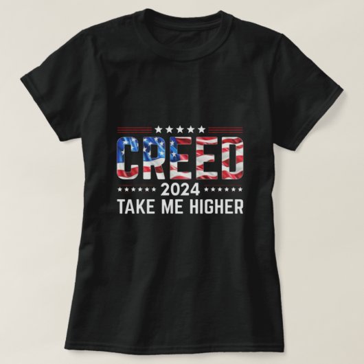 T-shirt Creed Me Rendre Chemise CREED Plus Élevée (Design devant)