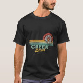 T-shirt Creek Blood Sun Indian American Heure (Devant)