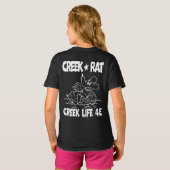 T-shirt Creekrat Cartoon Studios - Creek Rat (Dos entier)
