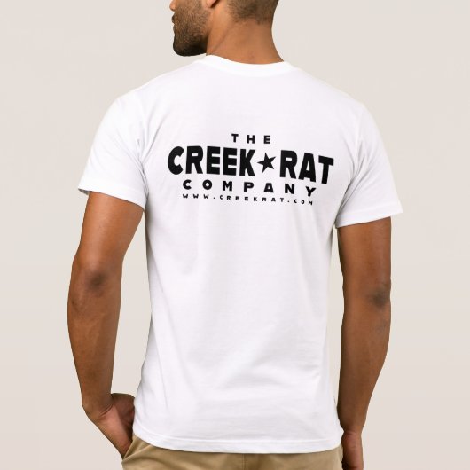 T-shirt Creekrat Cartoon Studios - Creek Rat (Dos)