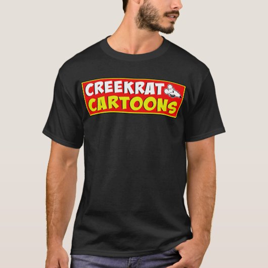 T-shirt Creekrat Cartoon Studios - Creek Rat (Devant)