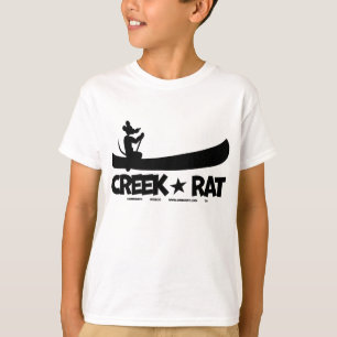T-shirt Creekrat Cartoon Studios - Creek Rat Canoe Cartoon