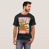 T-shirt Creekrat Cartoon Studios Happy Holidaze Art (Devant entier)