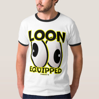 T-shirt Creekrat Cartoon Studios "Loon Equipped" 2025 Art!