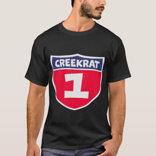 T-shirt Creekrat Cartoon Studios Numéro un (Devant)