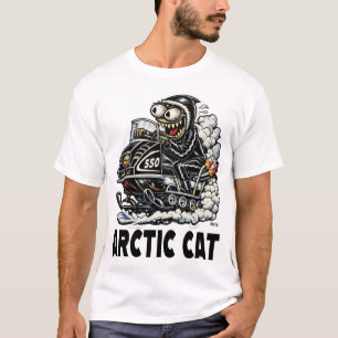 T-shirt CreekRat CreekRat Co. Arctic Cat CARtoon