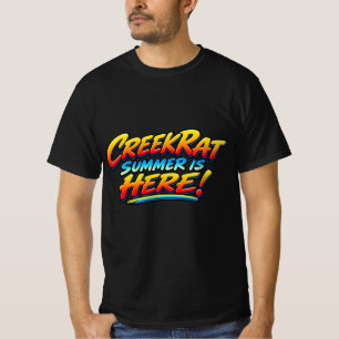 T-shirt CreekRat® CreekRat Co. Topanga - Malibu - CA