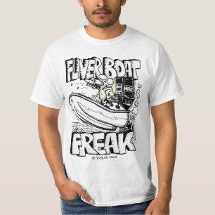 T-shirt Creekrat Fliver Bateau Freak Tee
