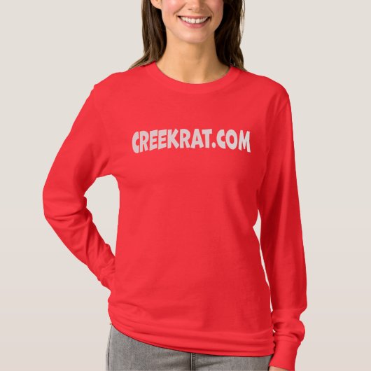 T-shirt CreekRat Studios | CREEKRAT.COM (Devant)