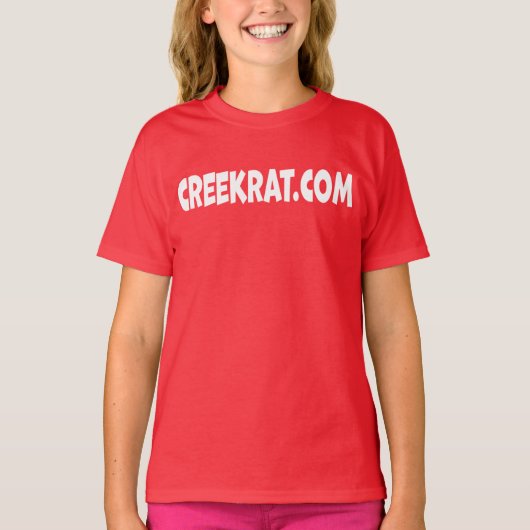T-shirt CreekRat Studios | CREEKRAT.COM (Devant)