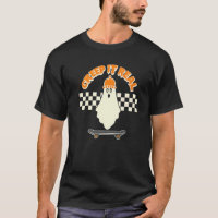 Creep It Real Ghost Skater Boy Skateboard Beanie