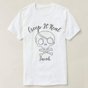 T-shirt Creep It Real Halloween éffrayant boo