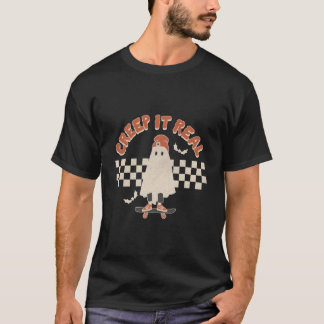 T-shirt Creep It Real Halloween Ghost For