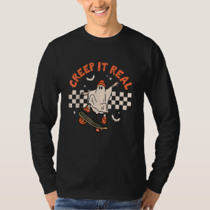 T-shirt Creep It Real Halloween Trump Ou Treat mignon Fant