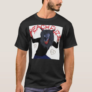 T-shirt Creep - Peachfuzz Masque de loup-garou Pose classi