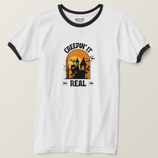 T-shirt Creepin it Real Team Shirt (Design devant)