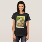 T-shirt Creepy Evil Victorian Clown Christmas Greeting (Devant entier)