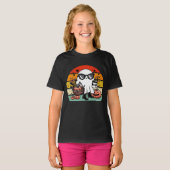 T-shirt Creepy Funny Halloween Casual Ghost   (Devant entier)