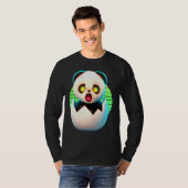 T-shirt Creepy Panda hatches from egg (Devant entier)