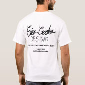 T-shirt creepy villain cartoon (Dos)