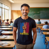 T-shirt Créer Art Main Peace Signal Inspiration