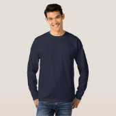 T-shirt Créer Nom du joueur Numéro Jersey Mens Long Sleeve (Devant entier)