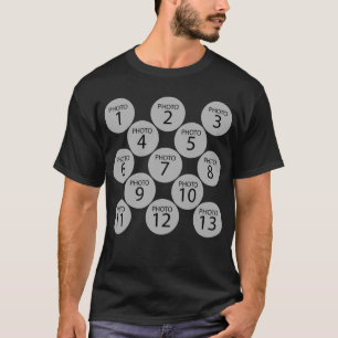 T-shirt Créer un modèle original 13 TOUR PHOTO COLLAGE