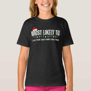 T-shirt Créer une citation drôle de Noël pour "le plus sus