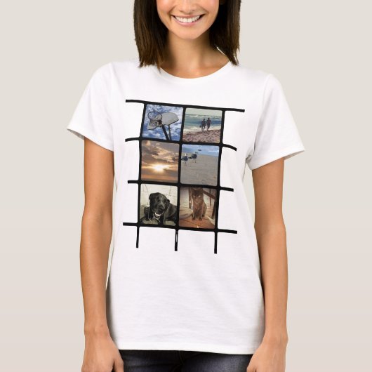 T-shirt Créer une photo Instagram (Devant)