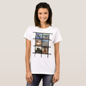 T-shirt Créer une photo Instagram (Devant entier)