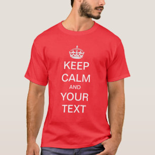 T-shirt Créez / Customisez votre propre chemise Conserver 