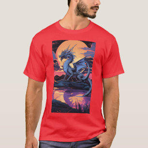 T-shirt Créez un tatouage dragon féroce, complexe