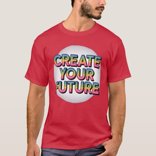T-shirt Créez vos futurs amis Rainbowet (Devant)