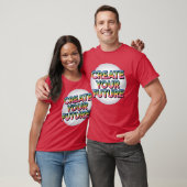 T-shirt Créez vos futurs amis Rainbowet (Unisexe)