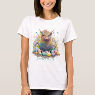 T-shirt Créez vos propres Fleurs sauvages et Bull des Spri