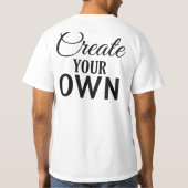 T-shirt Créez votre propre (Dos)