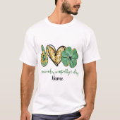 T-shirt Créez votre propre amour de la paix St Patrick's D (Devant)